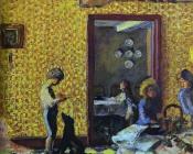 皮耶 勃纳尔 : The Terrasse Children with Black Dog